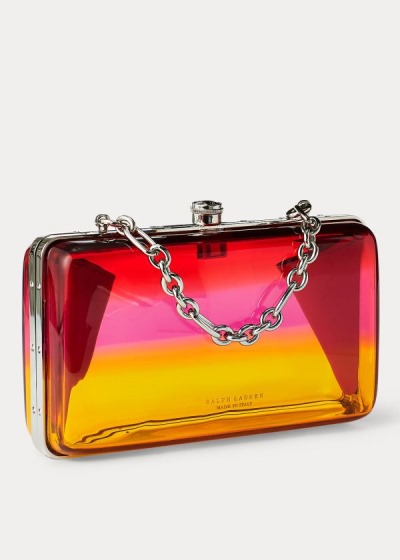 Women's Ralph Lauren Gradient Acrylic Minaudière Handbags | 145836OKU